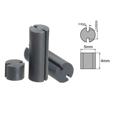 5x4mm Led Distans (Standoff) - Siyah - 1