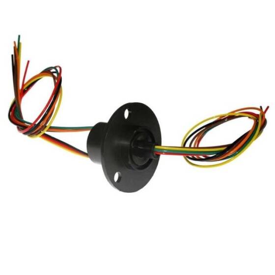 6 Kanallı Döner Kablo Mafsalı Flanşlı SRC-22-0605A - 1