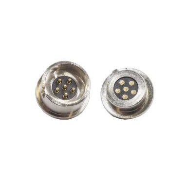 6 Pin 16mm Pogo Pin Manyetik Konnektör Takımı - 1