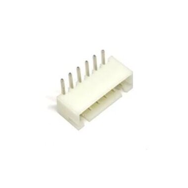 6 Pin JST-XH 2.54 Tunik Konnektör Erkek 90° - Görsu Elektronik