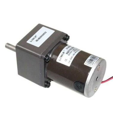 60mm 24V 100RPM DC Motor 55ZY24-25-02 - Linix