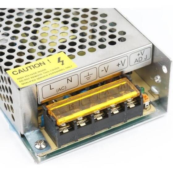 60W 12V 5A Süper İnce Plastik Kasa Led Özel Kablolu Güç Kaynağı - 4