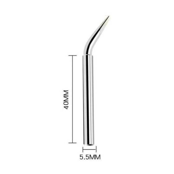 60W Curved B Tip Havya Ucu - Silver - 2