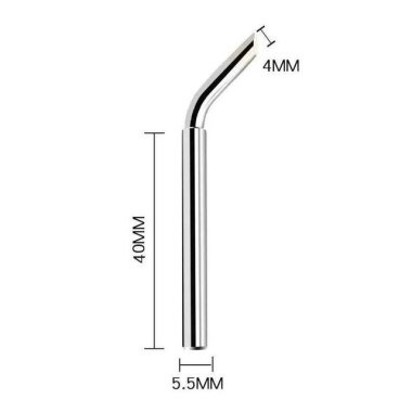 60W Curved C Tip Havya Ucu - Silver - 2