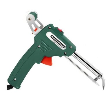 60W Eğik Uçlu Yeşil Tabanca Havya - Lehim Teli Beslemeli - Görsu Elektronik