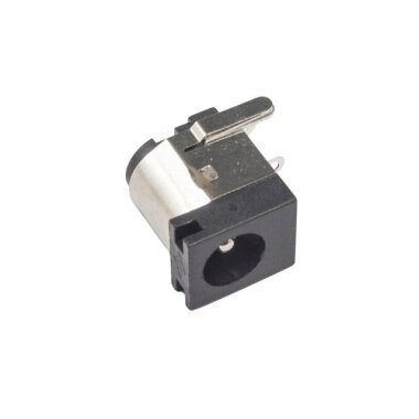 6.3x2.1mm DC Jack Şasesi - Jak Girişi - 1