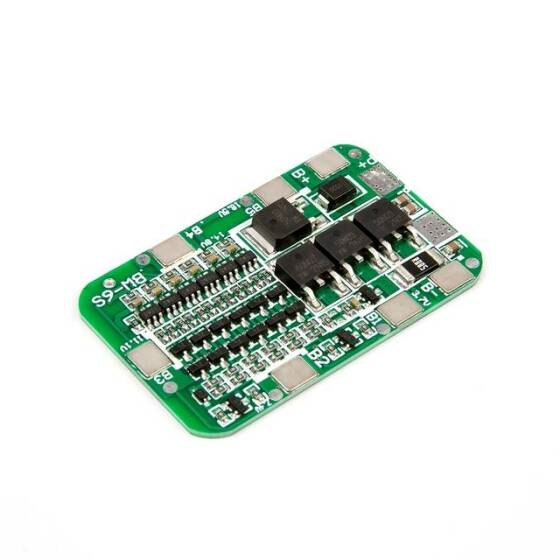 6S 15A 18650 BMS Koruma Kartı 22V 24V - 1
