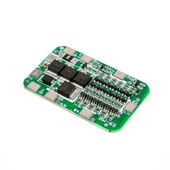 6S 15A 18650 BMS Koruma Kartı 22V 24V - 5