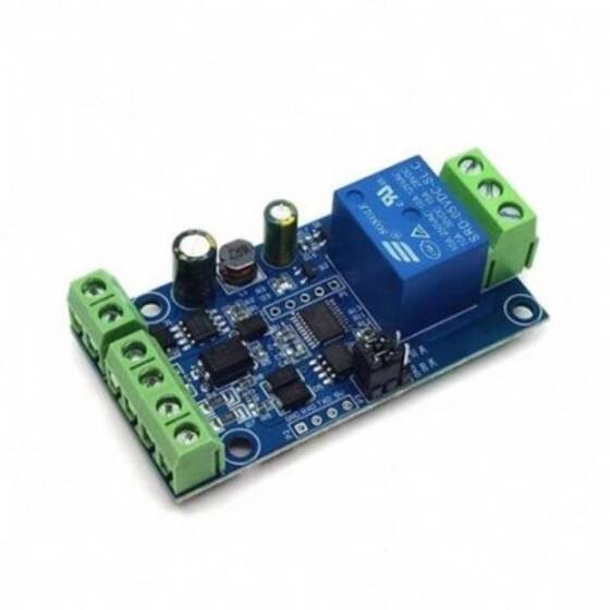 7-24V Modbus RTU 1 Kanal 5V Röle Modülü RS485/TTL Anti-Ters Bağlantı - 1