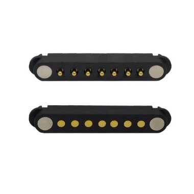 7 Pin 2.54mm Pogo Pin Manyetik Konnektör Takımı - 1