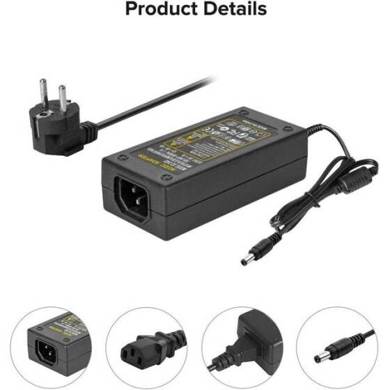 72W 24V 3A Süper İnce Plastik Kasa Led Özel Güç Kaynağı-220V-12V 24V Reklam Pano Lambası İçin - 2