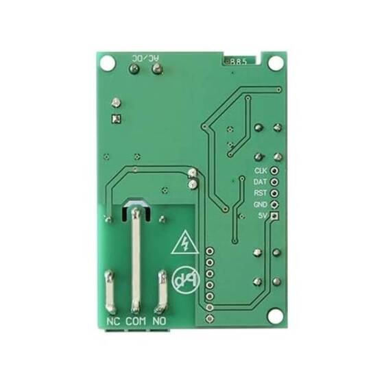 8-80V Wifi 1 Kanal Röle Modülü 433Mhz RF Kablosuz Uzaktan Kumanda - Pilsiz - 3