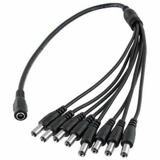 8 Başlı DC Adaptör Çoklayıcı Kablo - 1