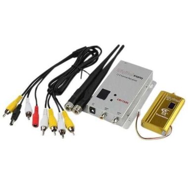 8 Kanal FPV Kablosuz Görüntü Aktarıcı Set 1.2 Ghz 1500 mW - Görsu Elektronik