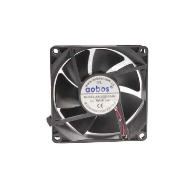 80x80x25mm 5V 0.14A Fan 2 Kablolu - Aobos