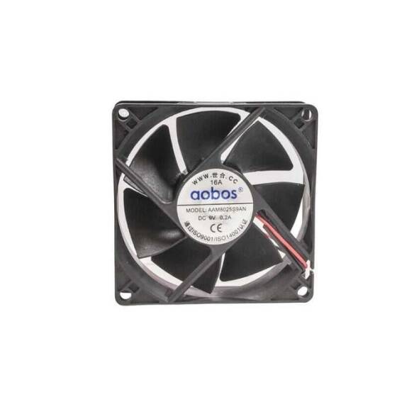 80x80x25mm 9V 0.2A Fan 2 Kablolu - 1