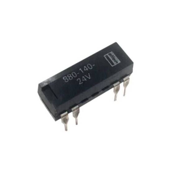 880-140-24V Reed Röle Tek Kontak C/O 24VDC 0.25A - 1