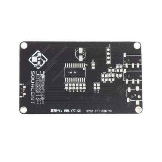 8x8 Demonte Sese Duyarlı Led Müzik Spektrumu - Renkli - 2