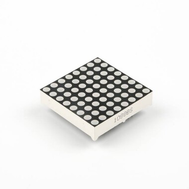 8x8mm Kırmızı 64 Led Dot Matrix Gösterge 3mm CC 80Mcd 32x32mm - 1