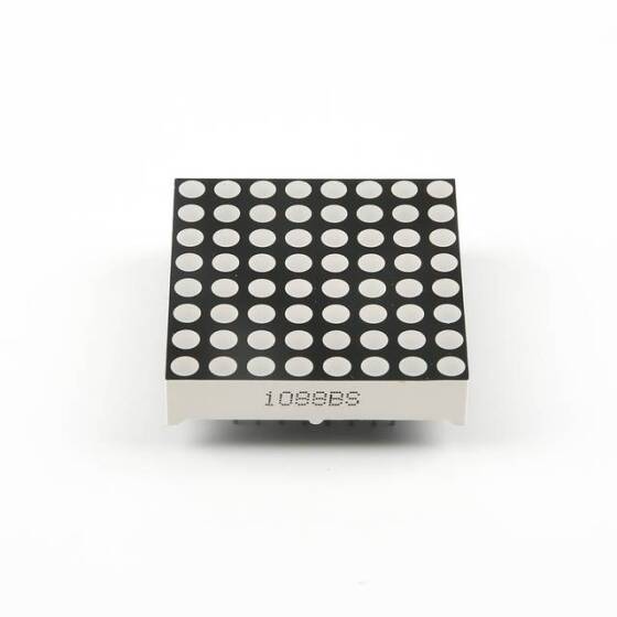 8x8mm Kırmızı 64 Led Dot Matrix Gösterge 3mm CC 80Mcd 32x32mm - 2
