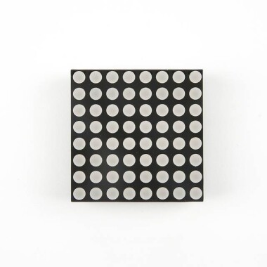 8x8mm Kırmızı 64 Led Dot Matrix Gösterge 3mm CC 80Mcd 32x32mm - 3
