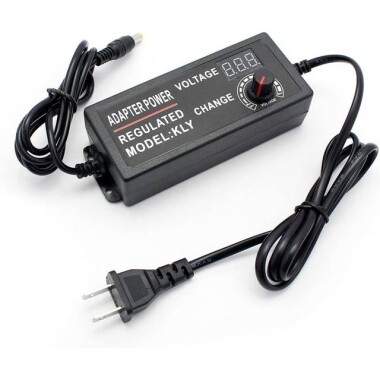 9-24V 3A 72W AC/DC Ayarlanabilir Güç Adaptörü-CE ile İpek Baskı-EU Fişli - 1