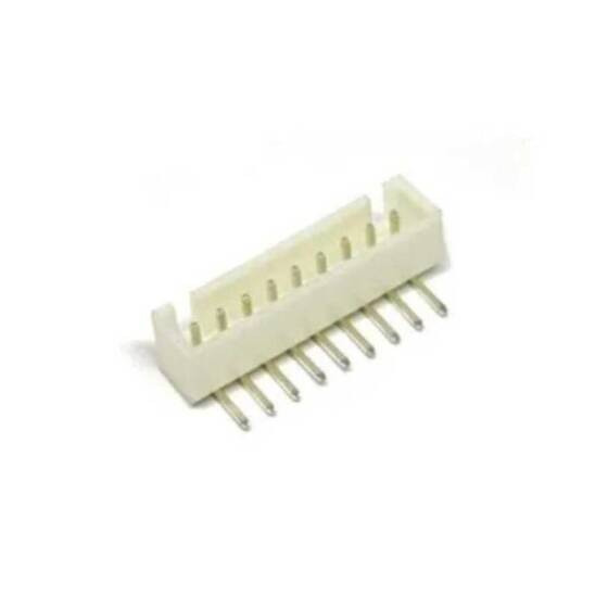 9 Pin JST-XH 2.54 Tunik Konnektör Erkek 90° - 1