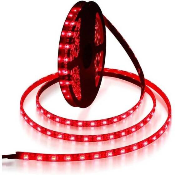 9mm 12V Kırmızı Bağ LED Yüksek Kaliteli Devre Kartı ile Birlikte (50 Adet) - 1