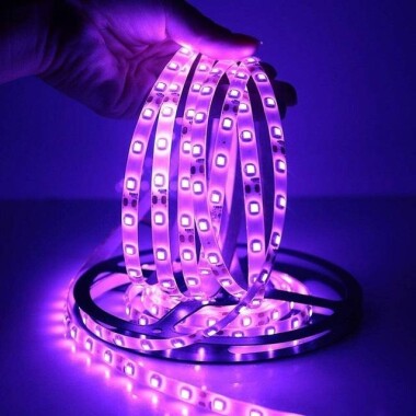 9mm 12V Pembe Bağ LED Yüksek Kaliteli Devre Kartı ile Birlikte (50 Adet) - 4