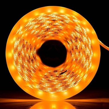 9mm 12V Sarı Bağ LED Yüksek Kaliteli Devre Kartı ile Birlikte (50 Adet) - 1