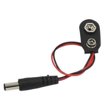 9V Jacklı Pil Soketi - I-Tip - Görsu Elektronik
