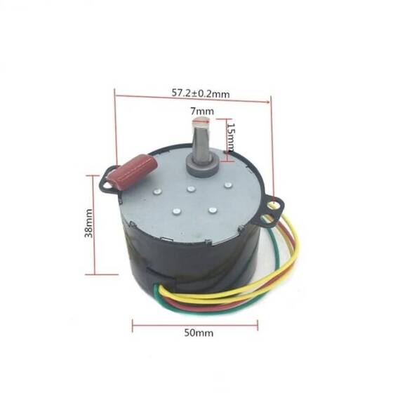 AC 110V 6W 1RPM 50KTYZ Senkron Motor Kalıcı Mıknatıslı - 4