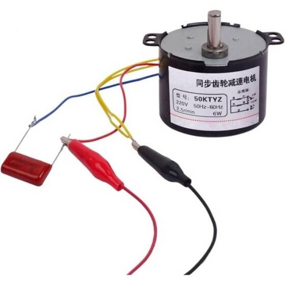 AC 110V 6W 20RPM 50KTYZ Senkron Motor Kalıcı Mıknatıslı - 4