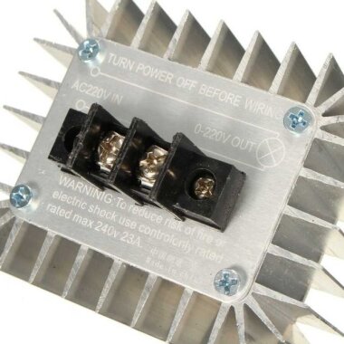 AC 220V 5000W Motor Dimmer Hız Kontrol Kartı - 2