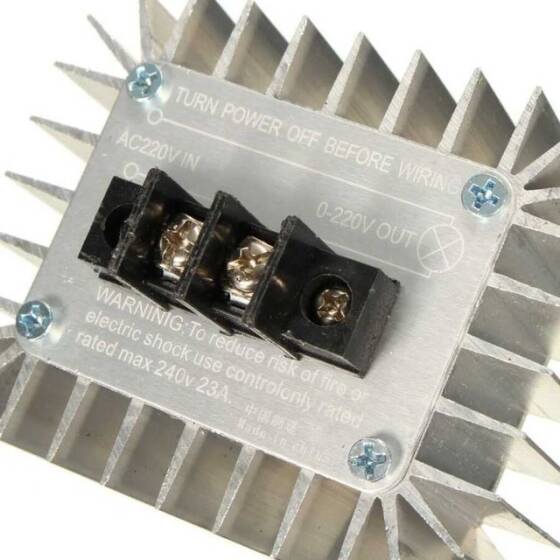 AC 220V 5000W Motor Dimmer Hız Kontrol Kartı - 2