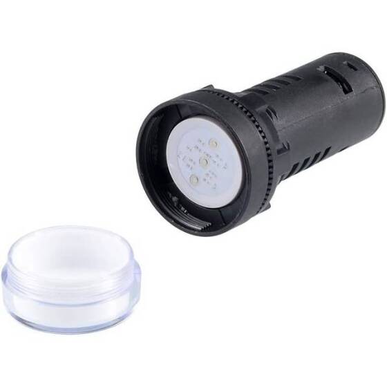 AC220V AD16-22SS Kırmızı+Yeşil LED Çift Renkli Sinyal Led - Sinyal Lambası - 3
