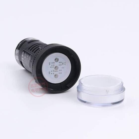 AC380V AD16-22SS Kırmızı+Yeşil LED Çift Renkli Sinyal Led - Sinyal Lambası - 3
