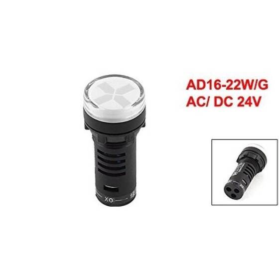 AC/DC36V AD16-22W/N LED Topraklamalı Pozisyonu Sinyal Led - Sinyal Lambası - 2