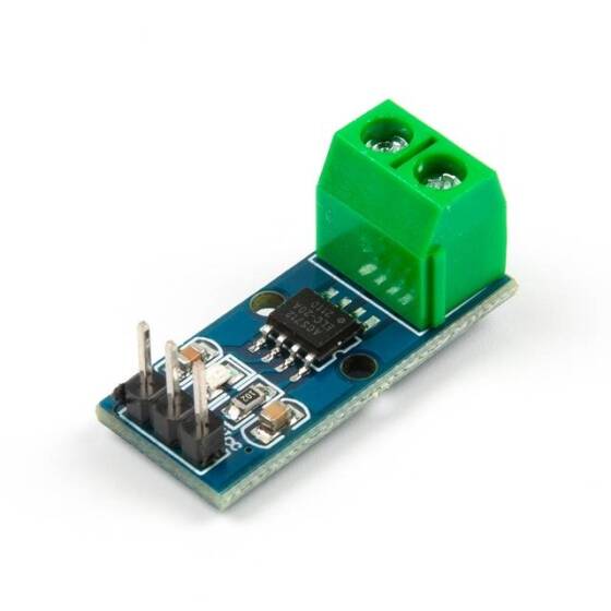 ACS712 20A Düz Pin - 3
