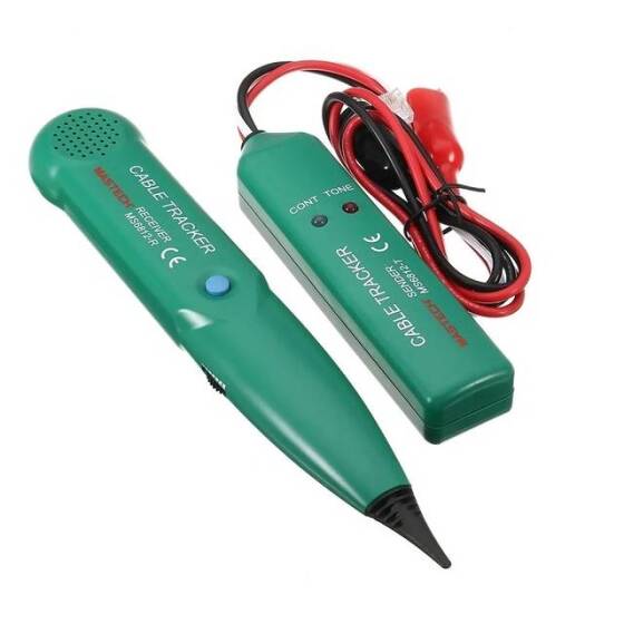 AIMOMETER MS6812 Kablo Bulucu Ton Jeneratörü Prob İzleyici Tel Ağ Kablosu Test Cihazı - Pilli - 1