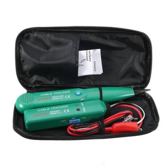 AIMOMETER MS6812 Kablo Bulucu Ton Jeneratörü Prob İzleyici Tel Ağ Kablosu Test Cihazı - Pilli - 5
