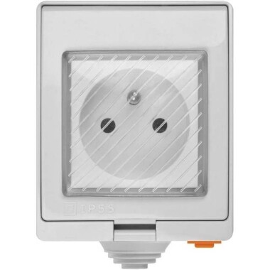 Akıllı Ev Sistemi İçin Sonoff S55TPE-FR Wi-Fi Akıllı Su Geçirmez Soket Dış Mekan Kullanımı FR Fişli - 8