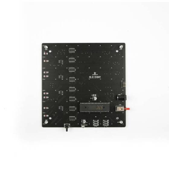 Akrilik Kılıfsız DIY 8x8x8 Led Müzik Kiti - 5