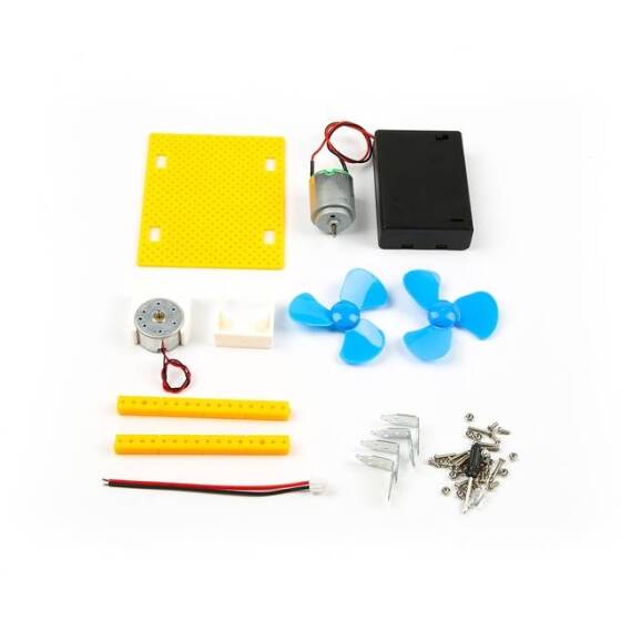 Analog Mikro Rüzgar Türbini Sistemi DC Motor Pilsiz - 2