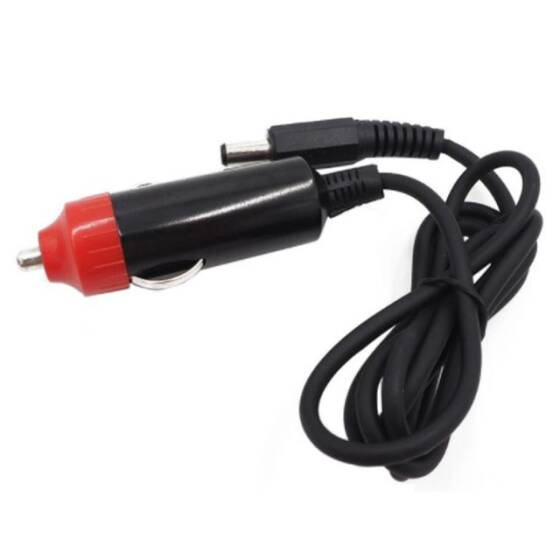 Araç Çakmak Soketi 5.5x2.1mm DC Jack Çıkışlı - 1m Kablolu - 1