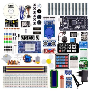 Arduino Mega 2560 Süper Başlangıç Seti-Pilsiz EU fişli - 2