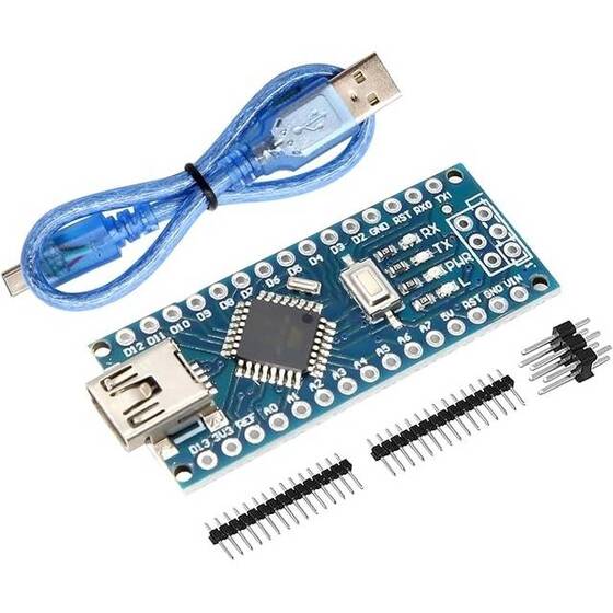 Arduino Nano V3.0 CH340 Geliştirme Kartı - Atmega328P - 1