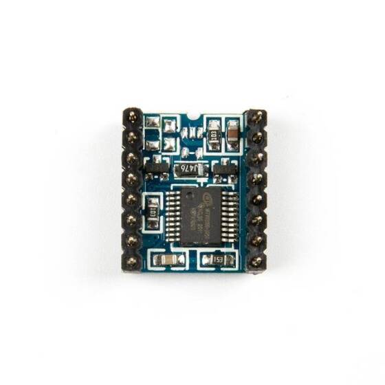 Arduino WTV020-SD-16P için Mini SD Kart MP3 Ses Modülü - 1