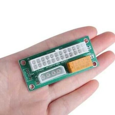 ATX - SATA Molex 24 Pin Güç Kaynağı Bağlantı Adaptörü - 3