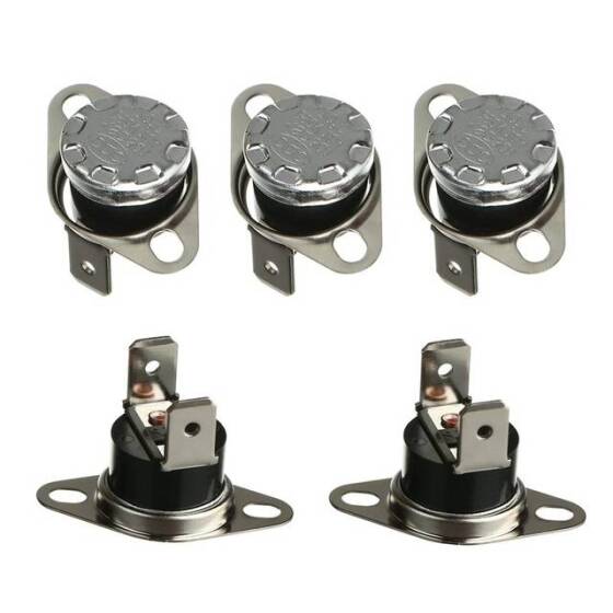Bakalit KSD301 70 Derece NC Limit Termostat 250V 10A - 1